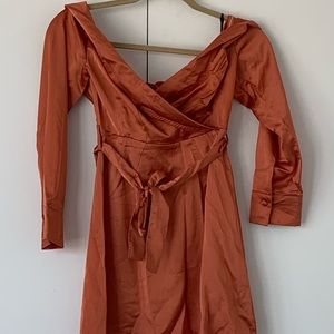 Misguided_NWT- Off shoulder midi dress